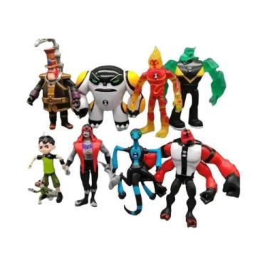 Imagem de Figuras De Ação Omnitrix Ben10 De 12cm, Ben Tennyson, 10 Alienígenas, 