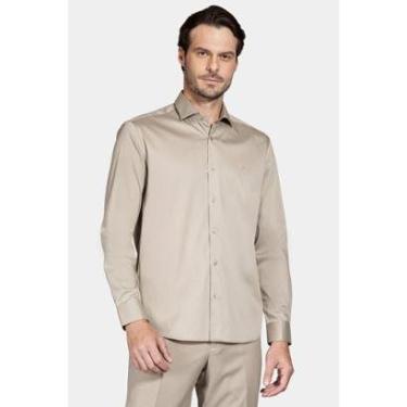 Imagem de Camisa Aramis Manga Longa Tech Cotton Blend Caqui-Masculino