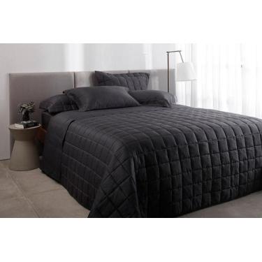 Imagem de Jogo Cama Queen 300 Fios Buddemeyer 04 Peças Damask Stripes, Chumbo