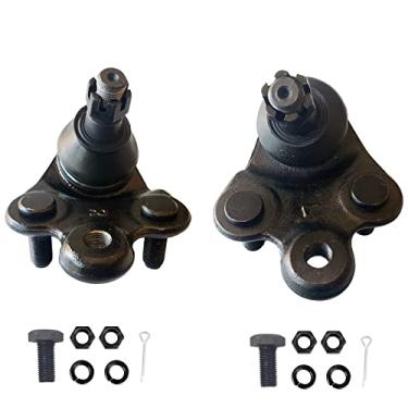 Imagem de HHCM Juntas esféricas inferiores dianteiras 2 peças K500069 K500070 para Honda Civic 2006-2011, juntas esféricas inferiores para Acura CSX 2006-2011, kit de junta esférica de suspensão