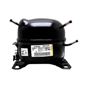 Imagem de Compressor Embraco 1/10 HP R134 EMIS30HHR sem Resfriamento - 220V