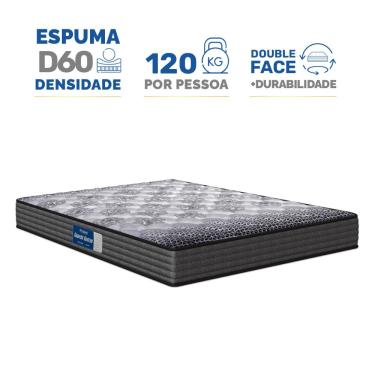 Imagem de Colchão de Espuma D60 Double Face Guarda Costas Comfort Force Probel Queen 158cm