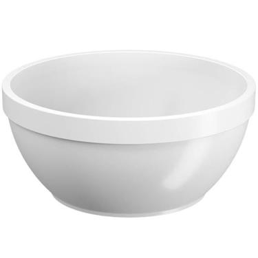 Imagem de 12 Cumbucas 300ml Brancas Servir Shimeji Sorvete Sopa Sobremesa Caldo 