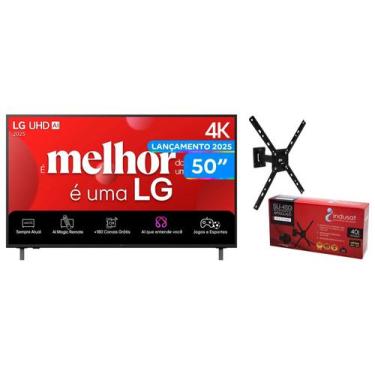 Imagem de Smart TV 50 LG 4K Ultra HD webOS 25 AI Processor - 4K + Suporte para T