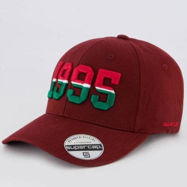 Imagem de Boné Fluminense 1995 Bordô - Supercap, Único