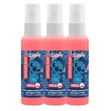 Imagem de Kit 3 Spray Bucal Stitch Aromatizante para Mau Hálito Antisséptico Cer