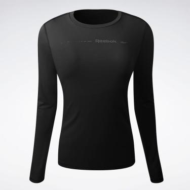 Imagem de Camiseta Reebok Manga Longa Active Print Feminina-Feminino