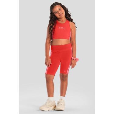 Imagem de Bermuda infantil menina esportiva Brandili Active-Feminino