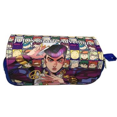 Imagem de Caixa de lápis Jojos Bizarres Adventures Big Capacity PU - yiweisai