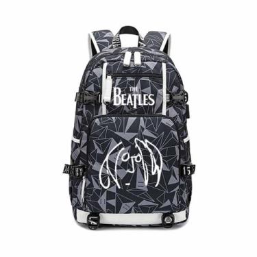 Imagem de Mochila Beatles Cartoon Kids School Oxford Cloth 0,6 kg - yiweisai