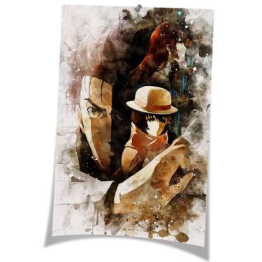 Imagem de Pintura de parede em tela  Anime de Steins Gate Ferris Nyannyans - yiw