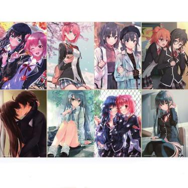 Imagem de Pôster My Youths Love Storys Anime Art 29 x 42 cm - 8 unidades/lote - 