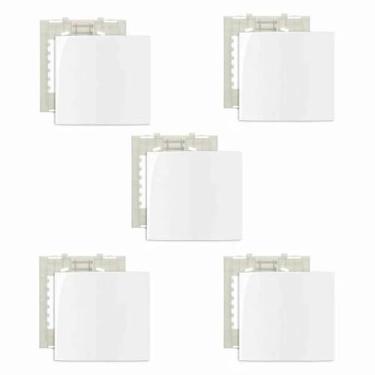 Imagem de Kit 5 unidades Placa com Suporte 4x4 Cega Sleek Margirius 16022