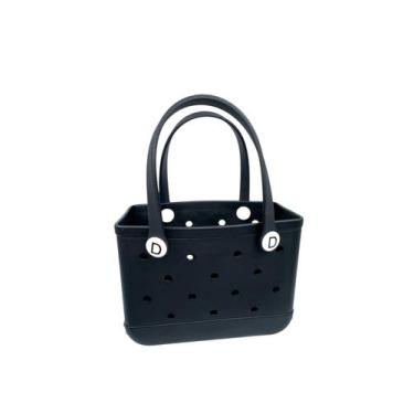 Imagem de Bolsa Eva Premium Luxo Praia Piscina Impermeável - - Domum, Preto, P