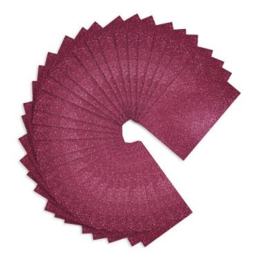 Imagem de Placa de EVA Brilho Seller 60x40cm 1,5mm  30 Unidades, Glitter Integra