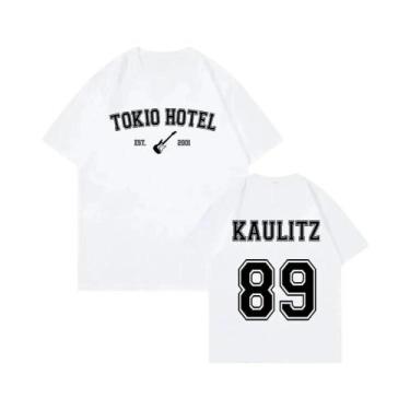 Imagem de Camiseta Unissex De Verão Casual Com Estampa De Banda De Rock Tokyo Ho