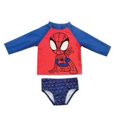 Imagem de Conjunto blusa uv + sunga spider 3 anos basic +