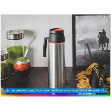 Imagem de Garrafa Térmica Inox Tramontina 750ml Exata 61640370, 750ml, Inox