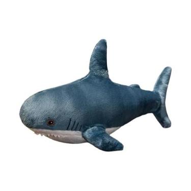 Imagem de Brinquedo De Pelúcia Tubarão Para Presente De Aniversário De Meninos, 