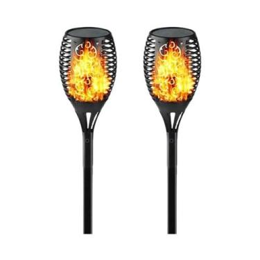 Imagem de Lanterna LED Solar À Prova d'Água Para Jardim, Quintal E Paisagismo Co