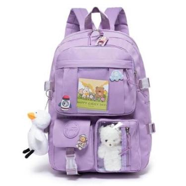 Imagem de Mochila Spector Juvenil Feminina Escolar Reforçada Espaçosa 17 Litros-Feminino