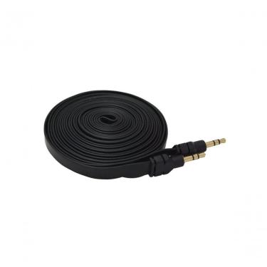 Imagem de Cabo P2 X P2 NWT Flat 30CM para Áudio com Transmissão Cristalina e Alta Durabilidade em Design Flat