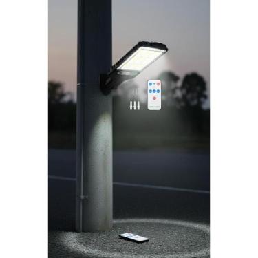 Imagem de Luminária Solar LED 180W C/ Sensor Movimento Jardim - Congratulations 