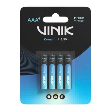 Imagem de Pilhas comum aaa vinik blister com 4 unidades vp3ab4c