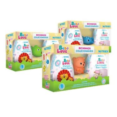 Imagem de Kit bebe love sh 100ml + cond 100ml bichos colecio - Bebê Love
