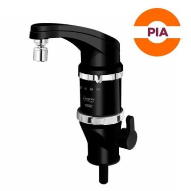 Imagem de Torneira Elétrica Fame Elegance de Bancada 6800W, Preta - 220 Volts