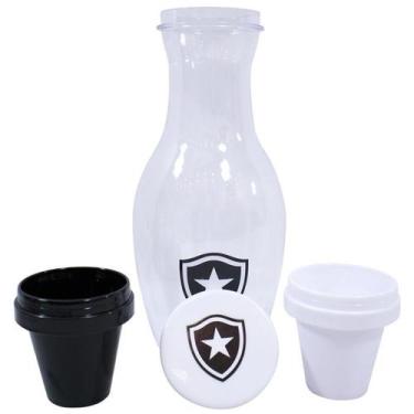Imagem de Jogo moringa 1.1l e 2 copos 125ml de plástico - botafogo