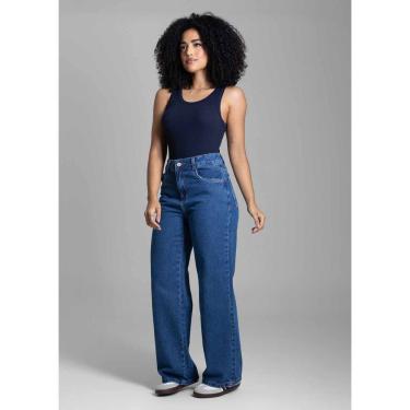 Imagem de Calça Jeans Sawary Wide Leg Petit - 282884