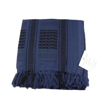 Imagem de Cachecol Keffiyeh Shemagh de Algodão - Unissex, À Prova de Vento, para