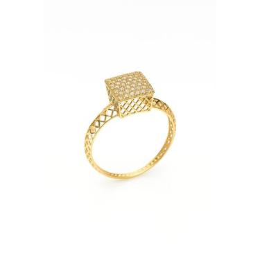 Imagem de Anel Chuveiro Ouro 18K - 1.49 - Roishi Alianças, Amarelo, 25