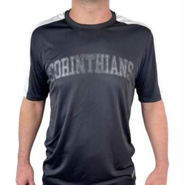 Imagem de Camiseta Corinthians 1910 Preto Branco Oficial Licenciada - Coimbra, P