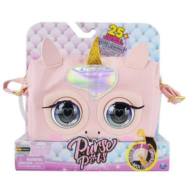 Imagem de Purse Pets Bolsa Interativa Unicórnio Sunny 3405 - Sunny Brinquedos