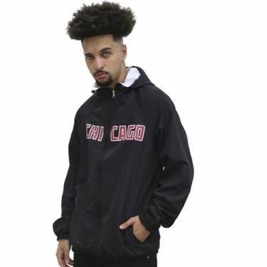 Imagem de Jaqueta Corta Vento Masculina M10 Reversível Chicago, Branco, P