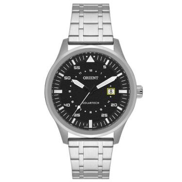 Imagem de Relógio Orient Solartech Masculino - MBSS1487 P1SX Preto, PRATA