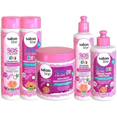 Imagem de Kit Salon Line SOS Cachos Kids Hidratação - 05 produtos