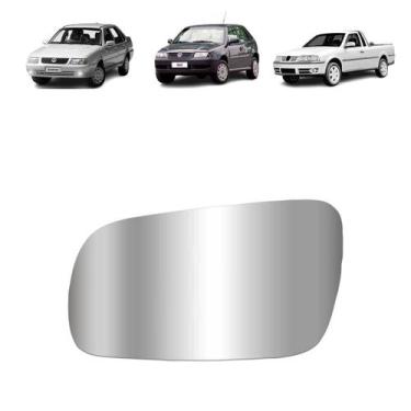 Imagem de Refil lente espelho retrovisor volskwagen gol saveiro g3 g4 2000 a 200