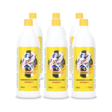 Imagem de Sabonete Liquido Aseptol 1.000 Ml (kit C/06) - Madrevita