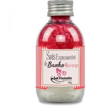 Imagem de Sais de banho espuma para banheira Morango - Distinttus