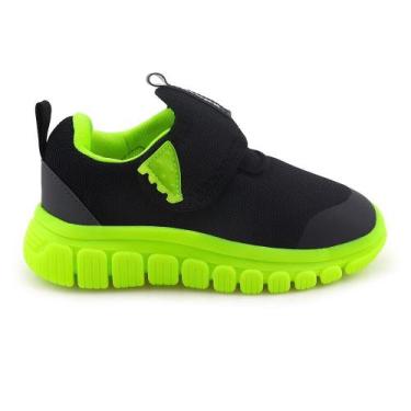 Imagem de Tênis Infantil Masculino Novopé Soft Ludic Preto - 99001278, 23, Preto