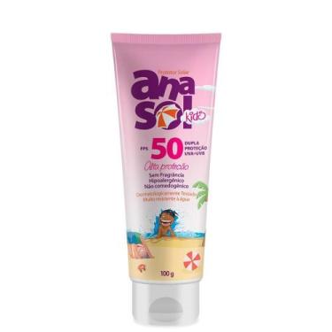 Imagem de Anasol protetor solar kids fps 50 100 gr