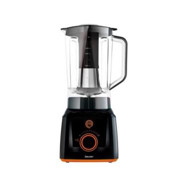 Imagem de Liquidificador master chef 3l c/ 12 velocidades - lux all black - Mall