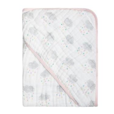 Imagem de Toalha de Banho Soft com Capuz Estampada Bebê 80 x 80 cm Papi Menina M