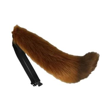 Imagem de Tiara De Orelhas De Lobo De Pelúcia Para Mulheres, Acessório De Fantas