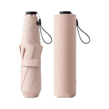 Imagem de Guarda-chuva Japonês Ultra-leve De 125g, Dobrável Em 3 Partes, Com 6 V