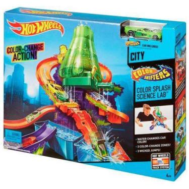 Imagem de Pista Hot Wheels Estação Científica Color Change - Mattel