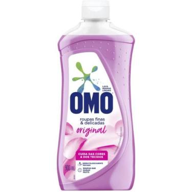 Imagem de Lava Roupas Omo Para Roupas Finas e Delicadas Original - Sabão Liquido